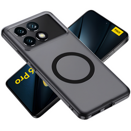 Etui do Xiaomi Poco F6 Pro, Fusion Hybrid, do MagSafe, czarne