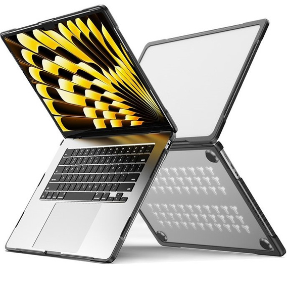 Etui do MacBook Air 15 2023/2024/2025, Przezroczyste matowe