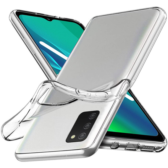 Etui cienkie do Samsung Galaxy A03s, Slim, przezroczyste