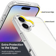 Przezroczyste etui TPU + akryl do iPhone 17 – solidna hybryda ochronna