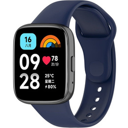 Pasek Silikonowy do Xiaomi Redmi Watch 3 Active, Granatowy
