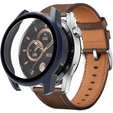 2w1 Etui + Szkło hartowane do Huawei Watch GT 3 42mm, Case, Granatowy