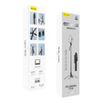 Blavec Selfie Stick Aluminium Fusion P08 Tripod + pilot + 1 Lampa 2,2 metra, czarny