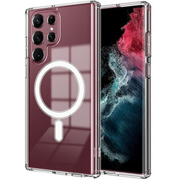 Etui do Samsung Galaxy S24 Ultra, Crystal TPU do MagSafe, przezroczyste