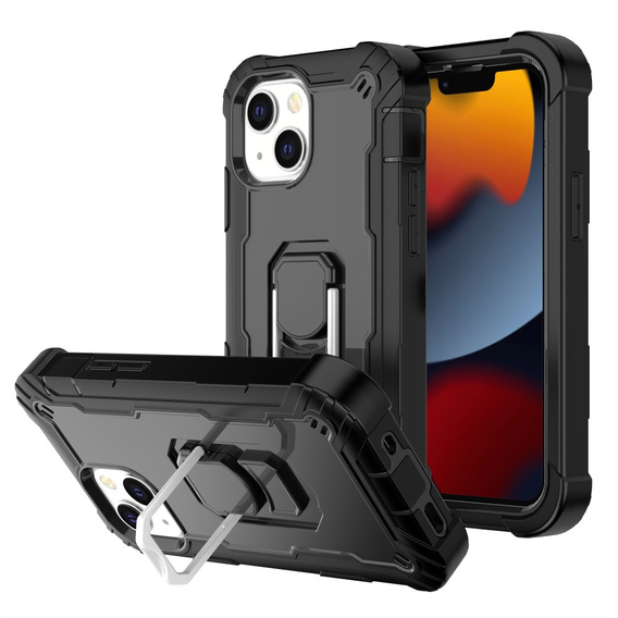 Etui Armor Ring do iPhone 13, Black