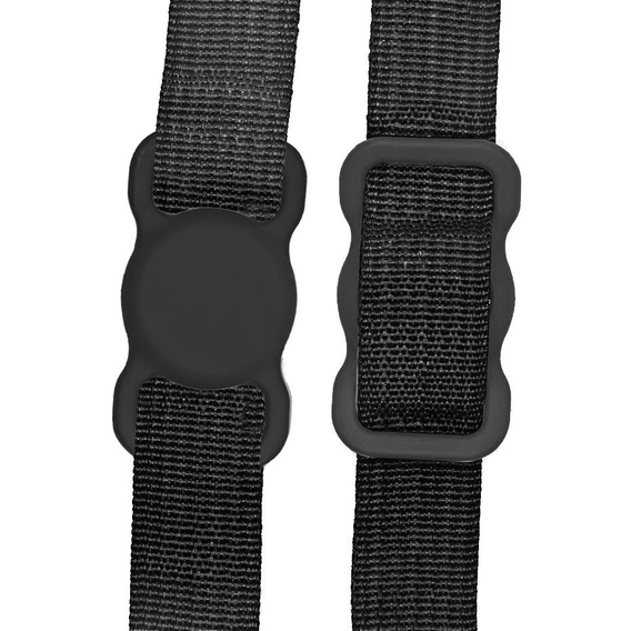 Etui do Apple AirTag 2 / 1, na obroże psa kota, Anti-lost Pet Dog, Czarne