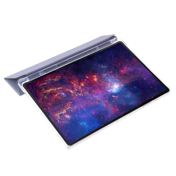 Etui do Samsung Galaxy Tab S9 Ultra, Smartcase Hybrid, z miejscem na rysik, fioletowe