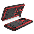 Etui do Samsung Galaxy S21 FE, R-JUST, pancerne, czerwone