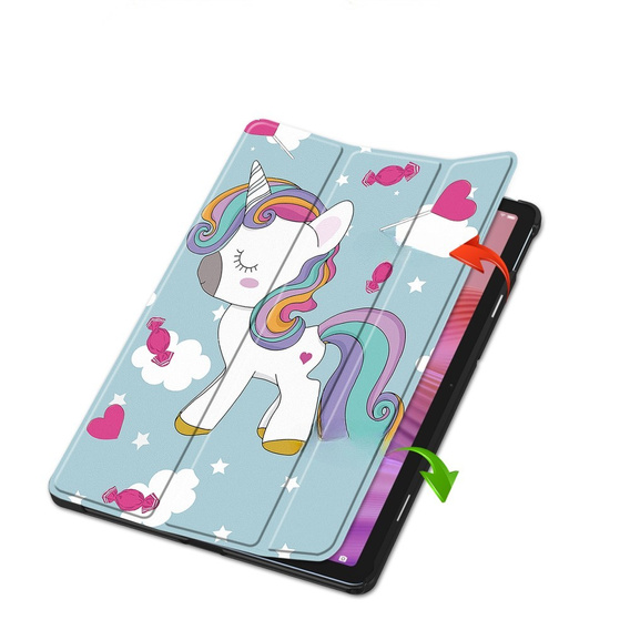 Etui do Lenovo Tab 10.1" TB311FU, Smartcase, unicorn