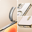 Etui do iPhone 11, Electro MagSafe, złote + Szkło na ekran