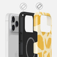 Etui Burga Tough MagSafe do iPhone 17 Pro - Lemon Tart