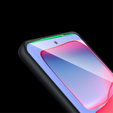Etui do Motorola Edge 50 Pro, Fusion Hybrid, z ochroną aparatu, przezroczyste / czarne