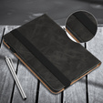 Etui do Samsung Galaxy Tab S10 Lite / S10 FE / S9 FE / S9, Classic, z miejscem na rysik, czarne