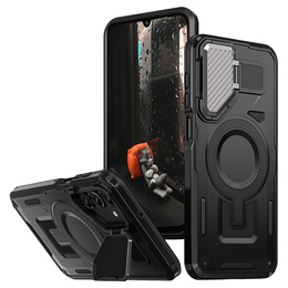 Etui do Samsung Galaxy A16 / A16 5G, Military MagSafe with camera protection, czarne