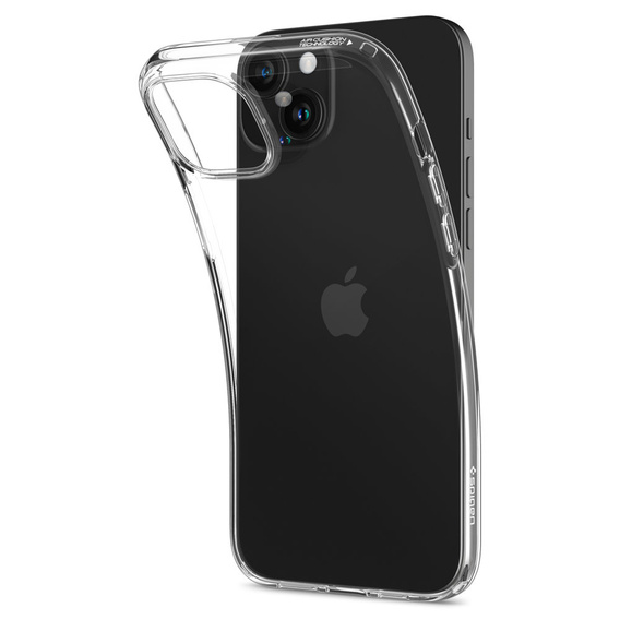 Etui Spigen do iPhone 15, Liquid Crystal, Przezroczyste