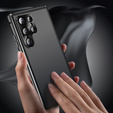 Etui do Samsung Galaxy S25 Ultra, Privacy Dual Glass, czarne