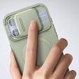 Etui do iPhone 15, Suritch Shockproof, do MagSafe, zielone
