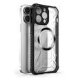 Etui Dropproof do MagSafe do iPhone 15 Pro Max, czarne / przezroczyste