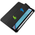 Etui do iPad mini 8.3" 2024/2021 (7/6 gen.), z podstawką z miejscem na rysik, czarne
