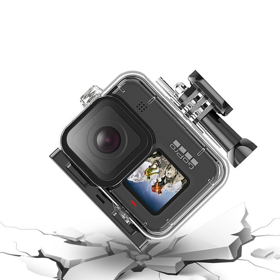 Etui do GoPro Hero 9, Waterproofcase, Clear