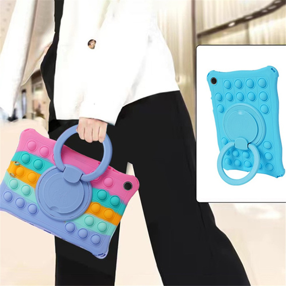 Etui dla dzieci do Samsung Galaxy Tab A11/A9, Bubble, wielokolorowe