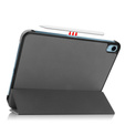 Etui do iPad 10.9" 2022 (10 gen.) / iPad 11" 2025 A16 (11 gen.), Smartcase z miejscem na rysik, szare