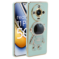 Etui do Realme 11 Pro / 11 Pro +, Astronaut, zielone