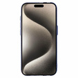 Etui do iPhone 14 Pro, Carbon Fiber MagSafe, niebieskie