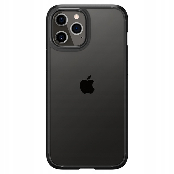 Etui Spigen do iPhone 12/12 Pro, Ultra Hybrid, matowe czarne