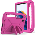 Etui dla dzieci do Samsung Galaxy Tab A9, dziecięce z uchwytem, Różowe