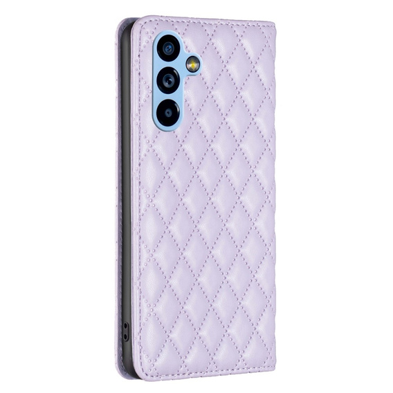 Etui z klapką do Samsung Galaxy A54 5G, Wallet, BINFEN COLOR, fioletowe