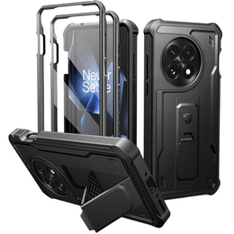 Etui pancerne do OnePlus 13, Dexnor Kickstand (Two Frames), czarne