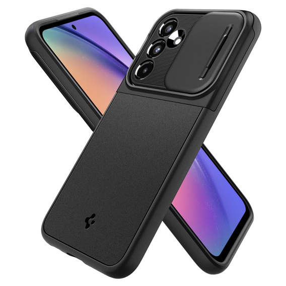 Etui Spigen do Samsung Galaxy A54 5G, Optik Armor, Czarne