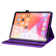 Etui z klapką do Lenovo Tab M11, flower, fioletowe