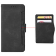 Etui z klapką do Google Pixel 9A, Card Slot, czarne