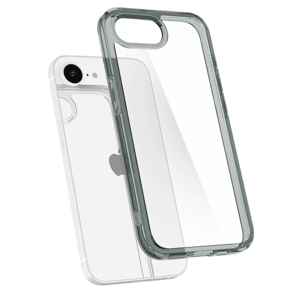 Etui Spigen Ultra Hybrid do iPhone 16e + Szkło hartowane 9H – Space Crystal