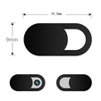 2x Zaślepka do Kamery Cam Slider - Black