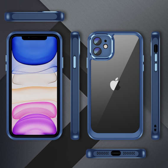 Etui do iPhone 11, ERBORD Impact Guard, niebieskie