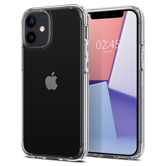 Etui Spigen do iPhone 12 Mini, Ultra Hybrid, Crystal Clear, przezroczyste