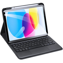 Etui z klawiaturą do iPad 11" 2025 A16 (11 gen.) / iPad 10.9" 2022 (10 gen.), Dux Ducis Magnetic Keyboard, czarne