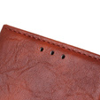 Skórzane Etui Wallet do Samsung Galaxy A50/A50S/A30S, brązowe