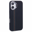 Etui do iPhone 16 Plus, Carbon Fiber MagSafe, czarne