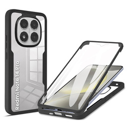 Etui do Xiaomi Redmi Note 14 Pro 5G / 14 Pro+ 5G, Shockproof, z folią, czarne