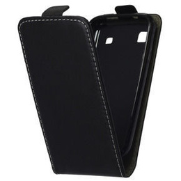 Etui z klapką do Samsung Galaxy S i9000 /Plus i9001, Flip, czarne