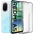 2x Szkło Hartowane do Xiaomi Redmi A5, ERBORD 3D pełne, szybka na cały ekran