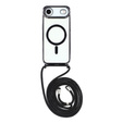 Etui do iPhone Air, Electro MagSafe, czarne + Smycz
