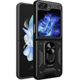 Etui pancerne do Samsung Galaxy Z Flip5 5G, Nox Case Ring, czarne