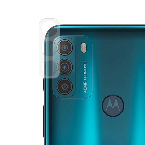 2x Szkło hartowane na aparat ERBORD do Motorola Moto G50, przezroczyste