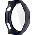 2w1 Etui + Szkło Hartowane do Huawei Watch GT 6 Pro 46mm, Granatowe