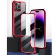 Etui do iPhone 15 Pro, ERBORD Guardian, czerwone